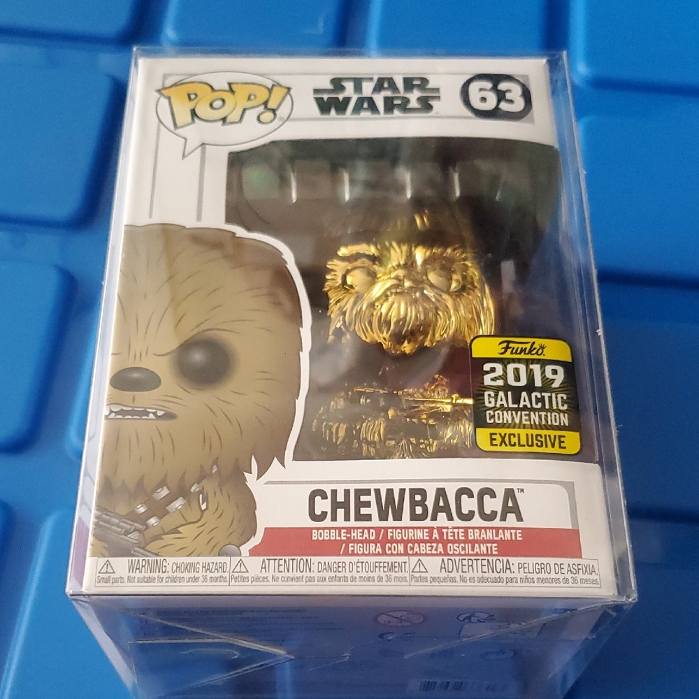 Star Wars Chewbacca #63 Funko Pop Galactic Convention Exclusive
